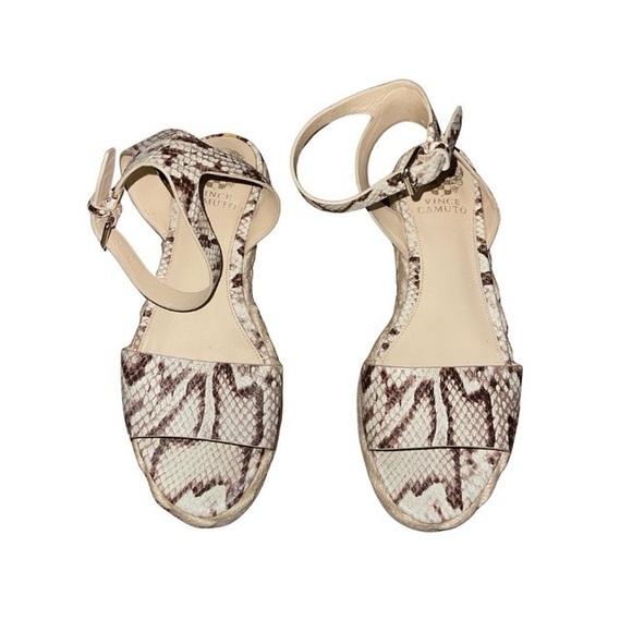 Vince Camuto Snakeskin Pattern Espadrilles - Picture 3 of 4